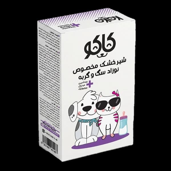 شیر خشک سگ و گربه کاکو مدل Mineral وزن 450 گرم
