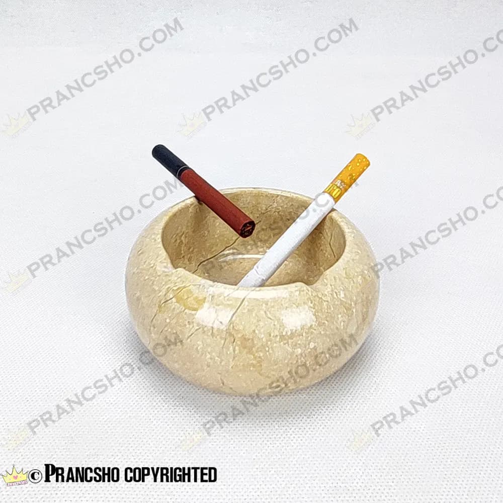 زیرسیگاری گرد کروی سنگ پارادایس نسکافهای