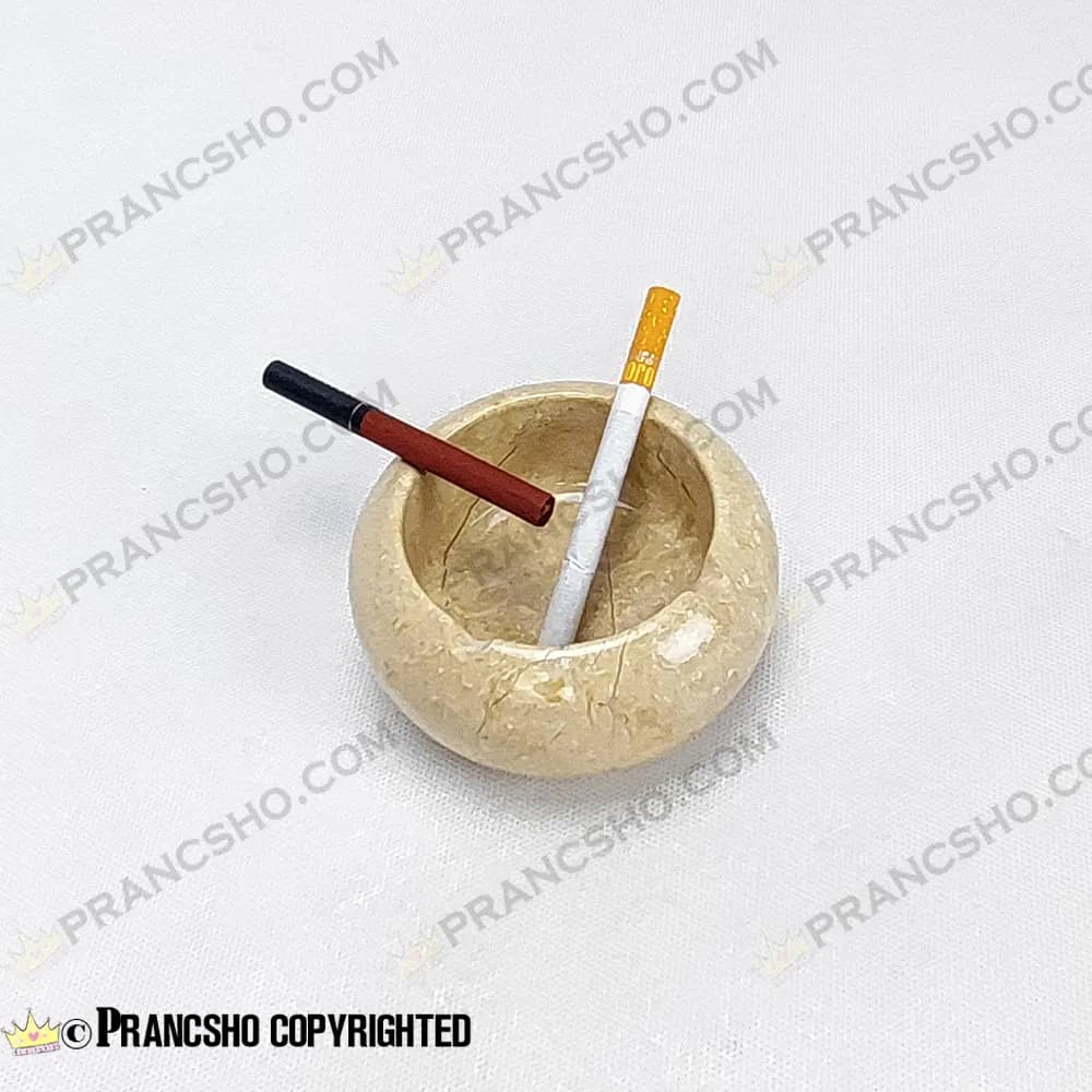 زیرسیگاری گرد کروی سنگ پارادایس نسکافه‌ای — تصویر ۶