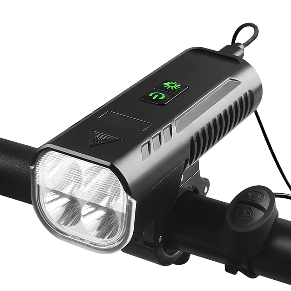 چراغ جلو دوچرخه 3 کاره شارژی 1000 لومن BIKE LIGHT FY-336 — تصویر ۲