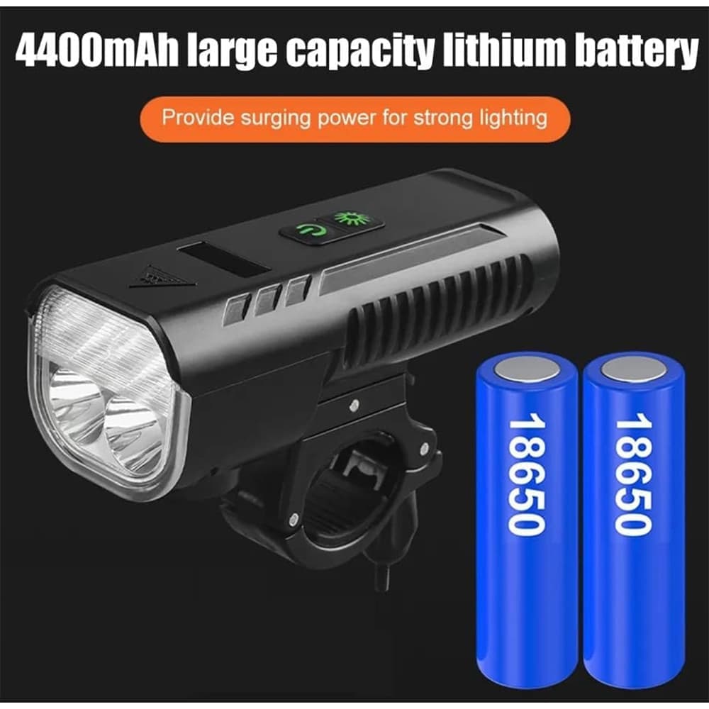 چراغ جلو دوچرخه 3 کاره شارژی 1000 لومن BIKE LIGHT FY-336 — تصویر ۷