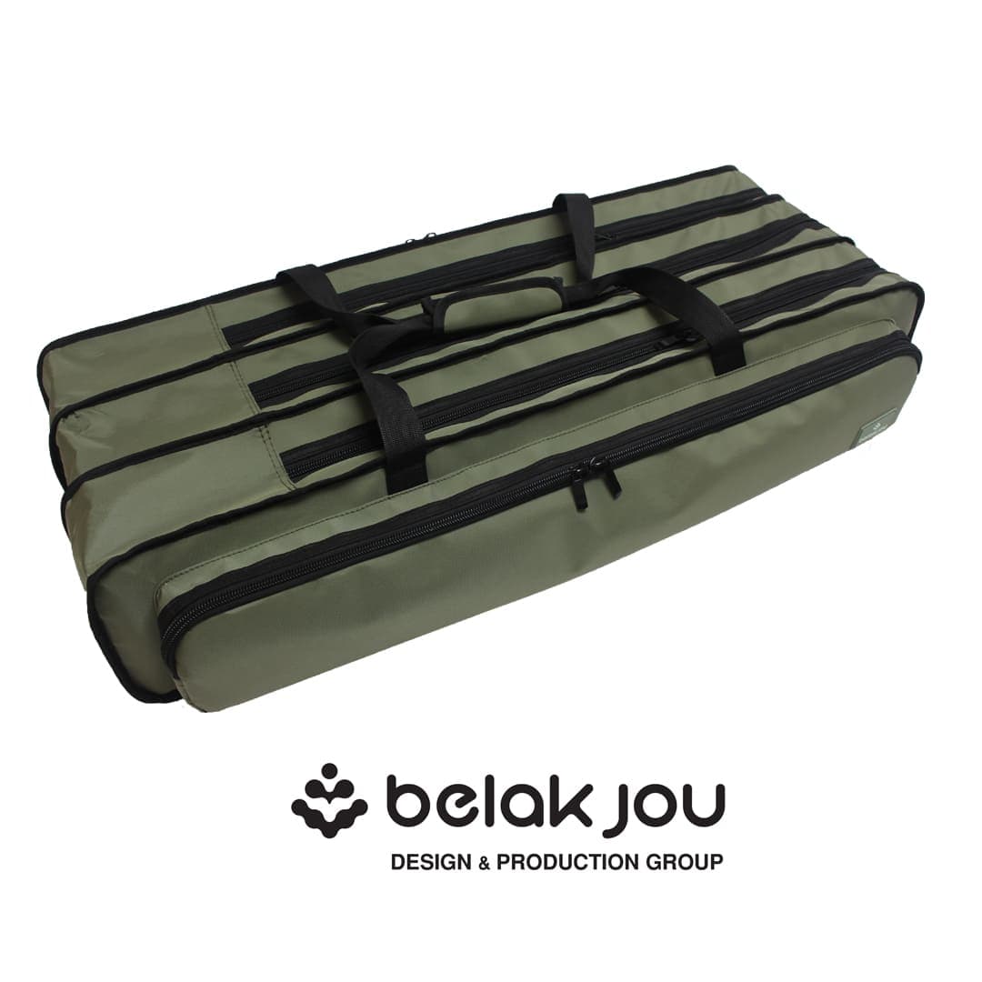 کیف ماهیگیری سه خانه مدل فوم دار بلک ژو – گرید سوپر اقتصادی