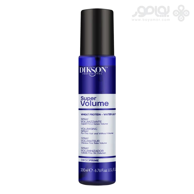 اسپری حجم دهنده دیکسون پرایم SUPER VOLUME حجم 300 میل — تصویر ۲