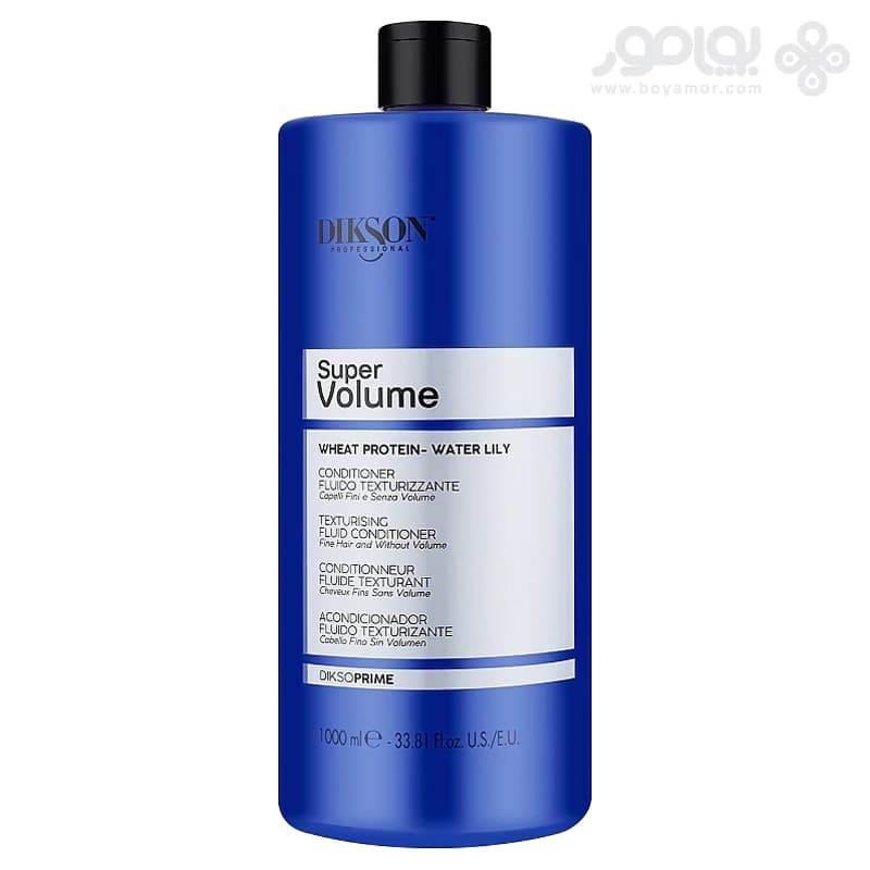 نرم کننده حجم دهنده دیکسون پرایم SUPER VOLUME حجم 1000 میل — تصویر ۲