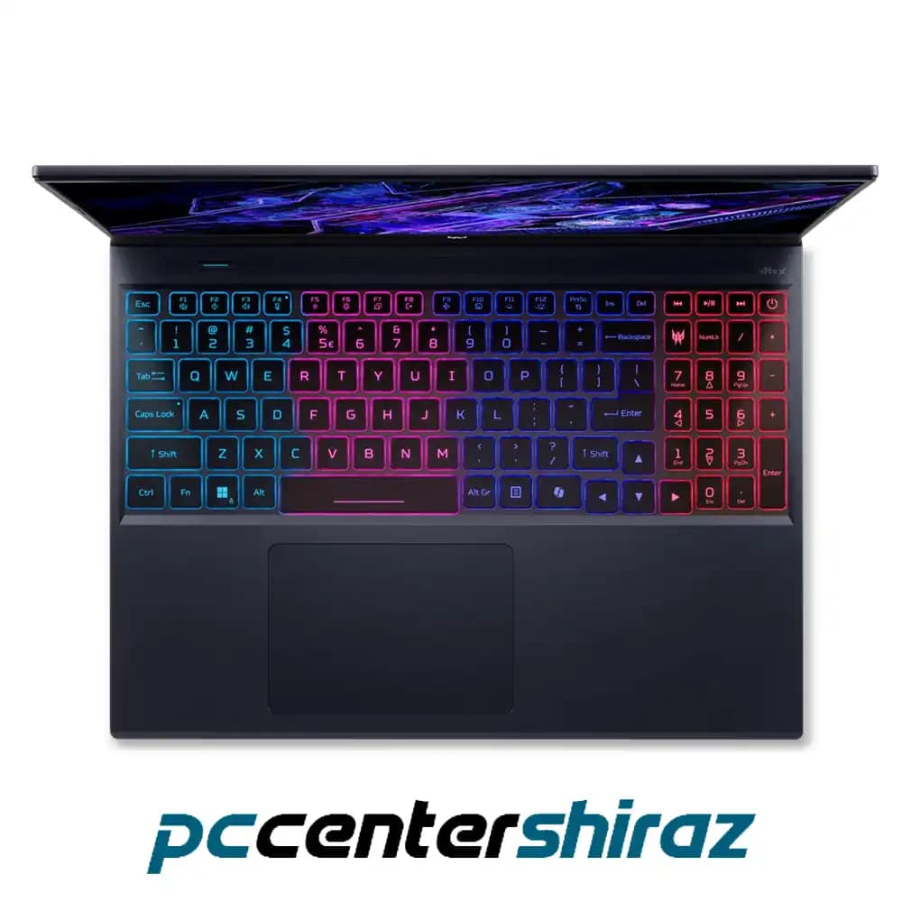 لپ تاپ ایسر 16 اینچی مدل Predator Helios NEO 16 i7 14650HX 16GB 1TB RTX 4060 8G — تصویر ۲