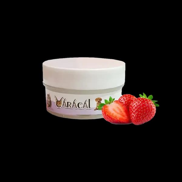 بالم پاستیل پا سگ و گربه با رایحه توت‌فرنگی برند کاراکال Caracal Dog And Cat Paw Balm وزن 20 گرم