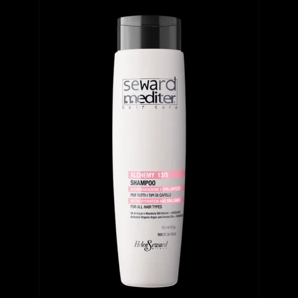 شامپو آرگان هلن سوارد آبرسان و براق کننده حاوی روغن بادامHelen Seward Mediter Alchemy 13/S Shampoo