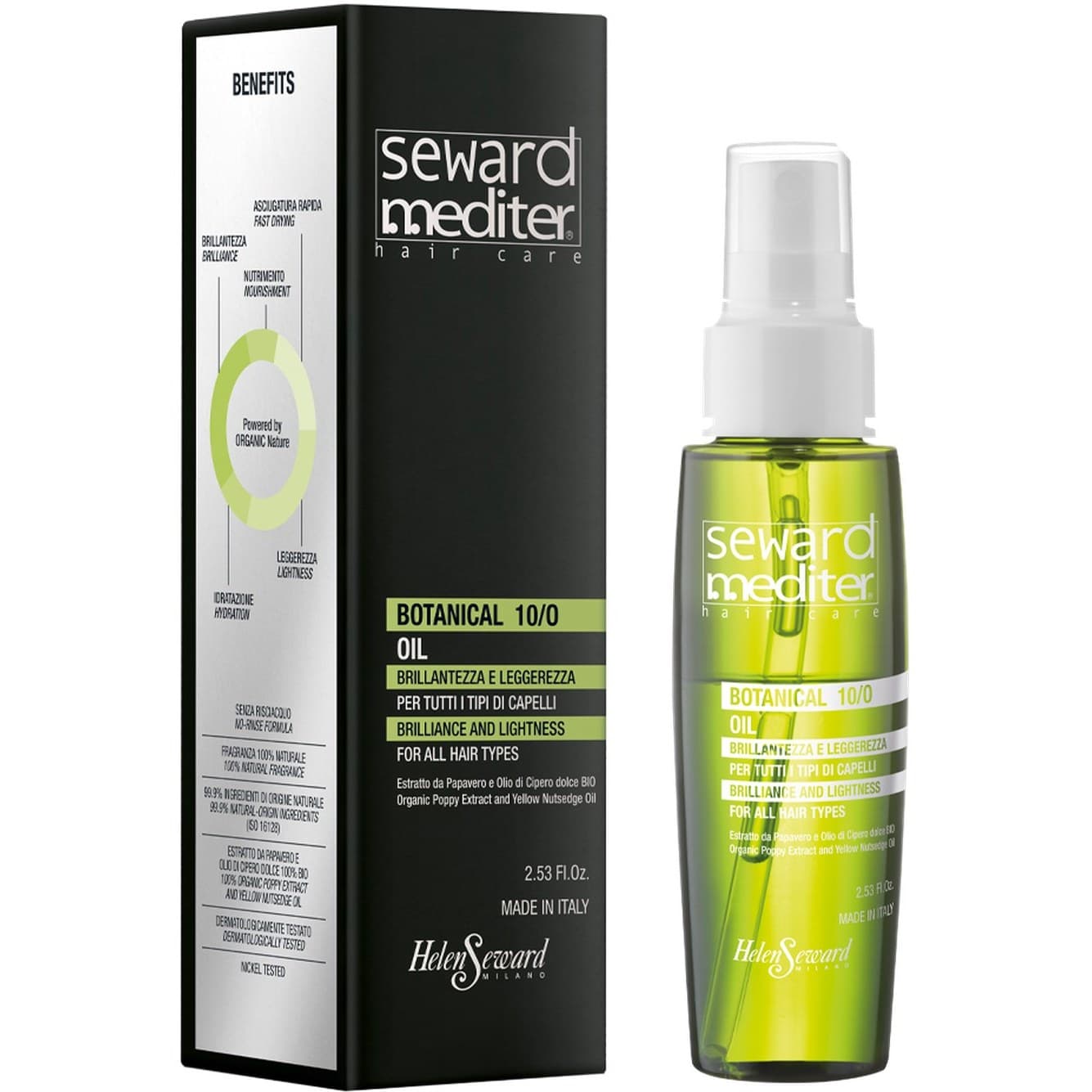 روغن مو درخشان‌کننده هلن سوارد Helen Seward Mediter Botanical 10/O Oil