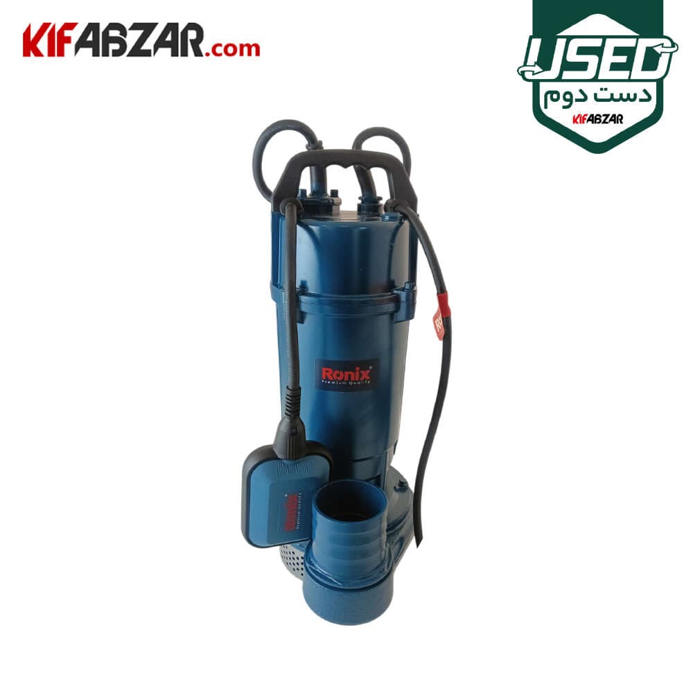پمپ آب کفکش 1.5 اسب رونیکس مدل RH-4035 دست دوم — تصویر ۲