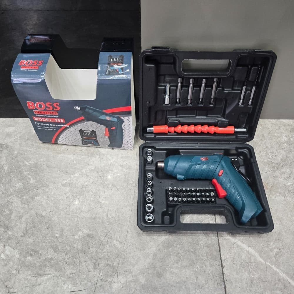 پیچ گوشتی شارژری تاشو با کیف باس مدل BS1231H031
