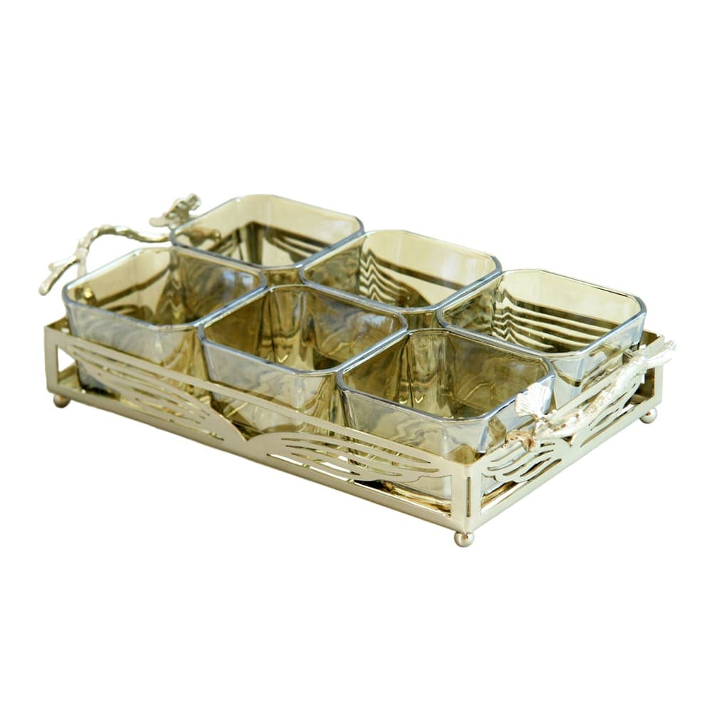 اردوخوری نیکل سالینو مدل شش خانه کد N-7046