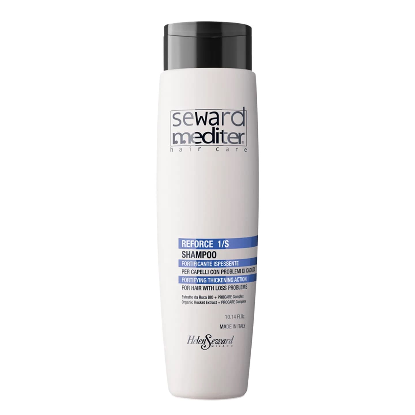 شامپو هلن سوارد ضخیم کننده،حجم دهنده و ضد ریزش فری سولفات 300 میل Helen Seward Mediter Reforce 1/S Shampoo