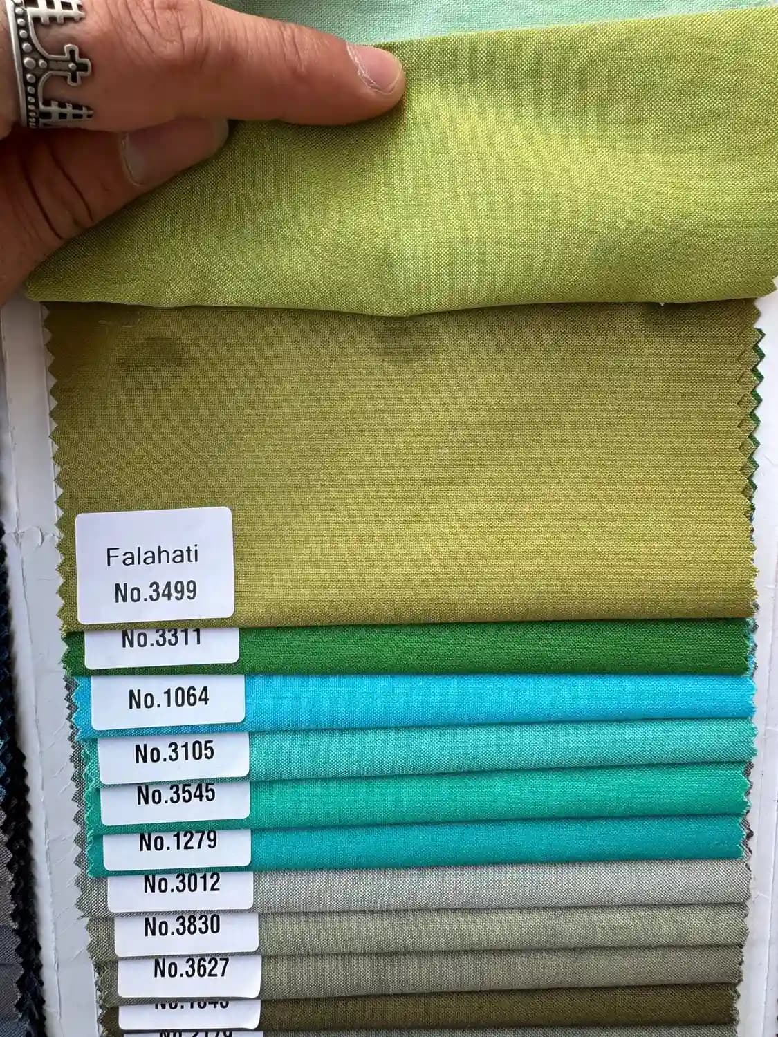 پارچه ترگال رنگ ماشی