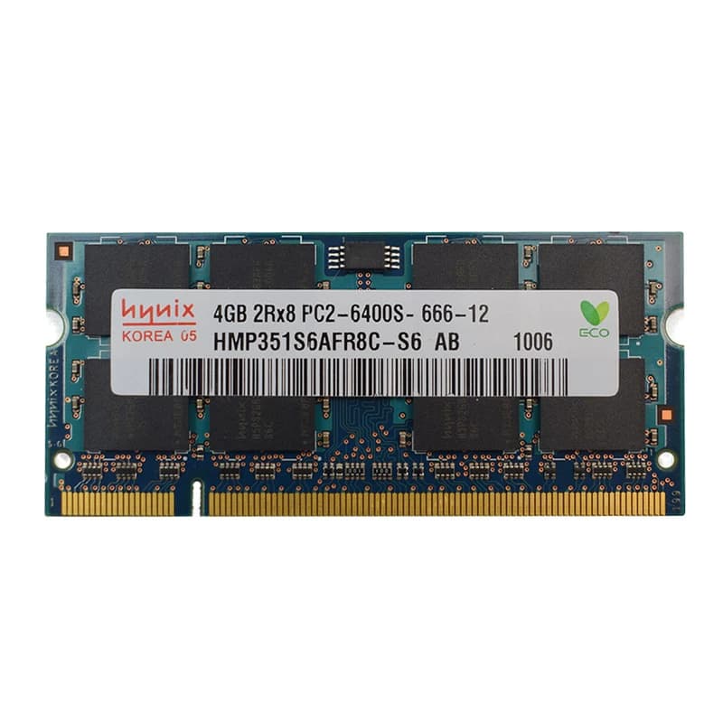 رم لپ تاپ 4 گیگابایت DDR2 800MHz استوک