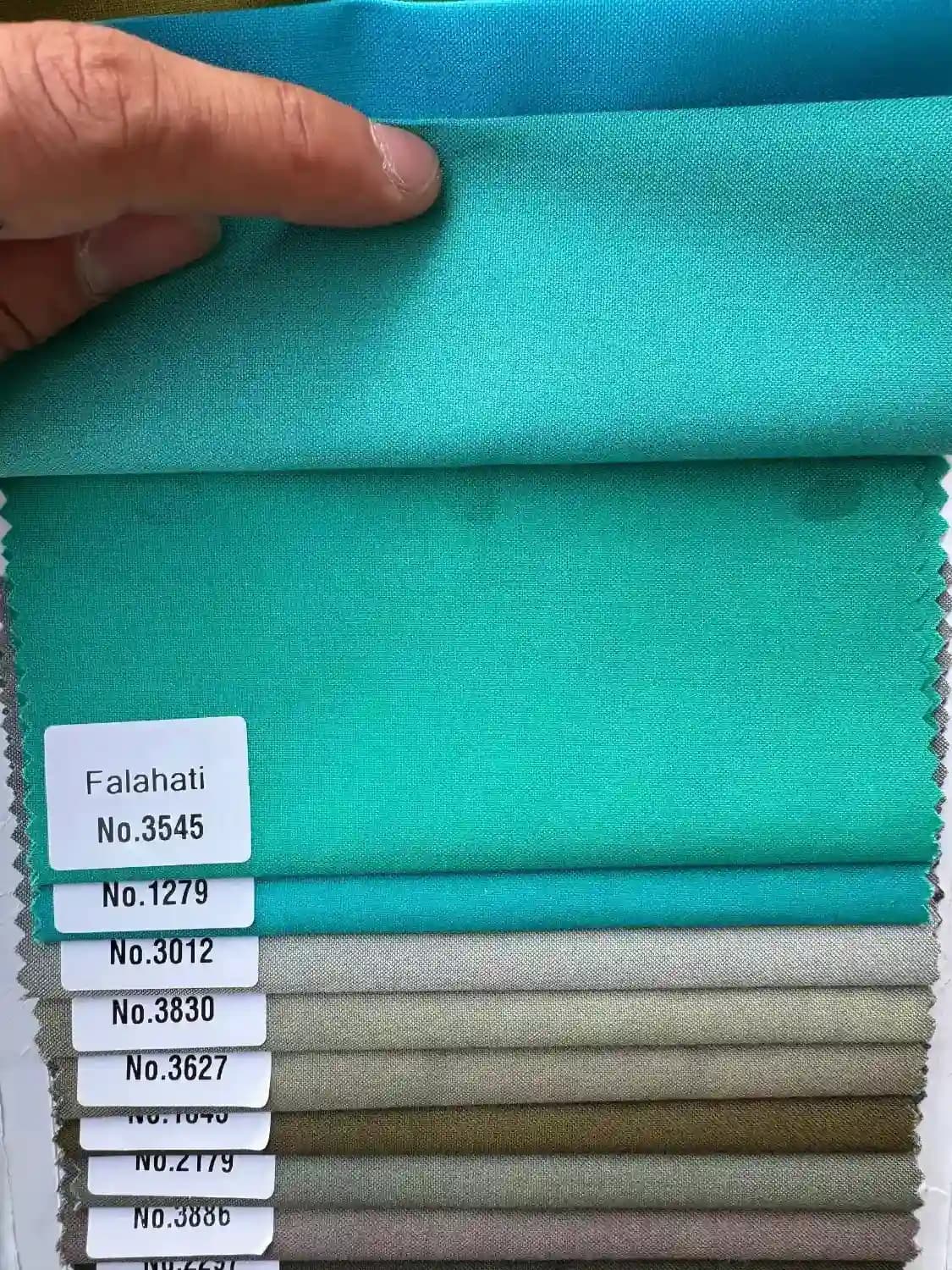 پارچه ترگال فیروزه ای