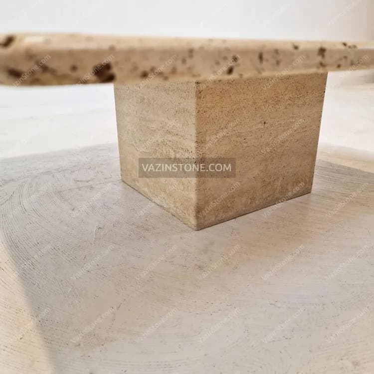 میز جلو مبلی سنگی مانلی — تصویر ۶