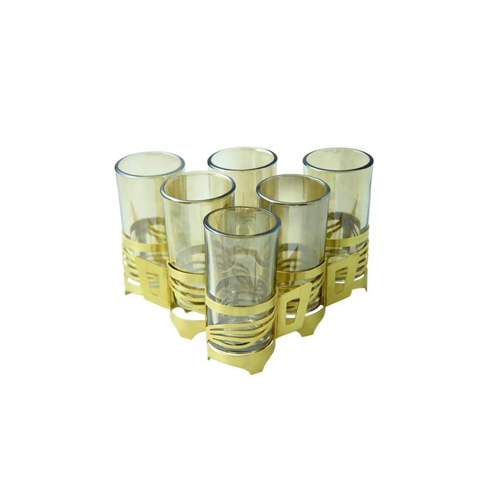 انگاره ( استکان ) برنج سالینو مدل بال کدB-1481 — تصویر ۴