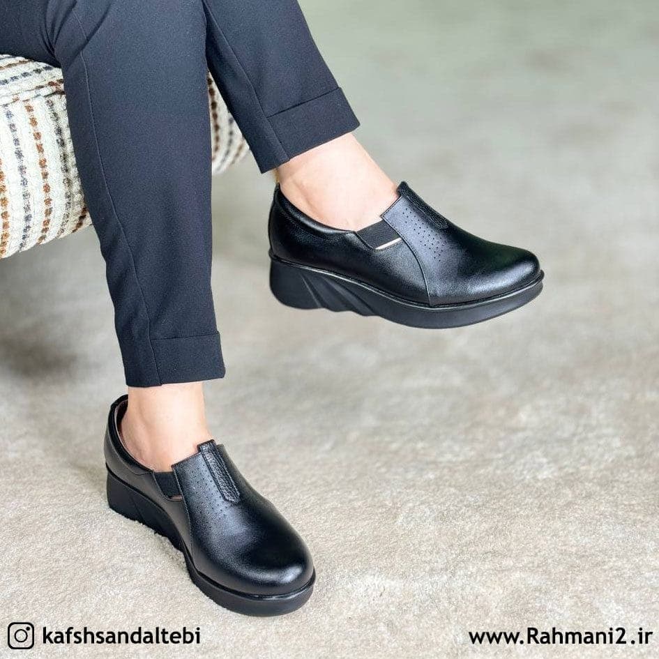 کفش طبی زنانه مدل نگین صدف
