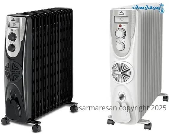 شوفاژ برقی ایوولی 13 پره مدل EVOH_13MW