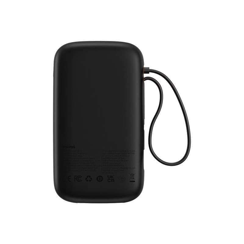 پاوربانک بیسوس مدل QPow2 Dual-Cable ظرفیت 1۰۰۰۰ میلیآمپر ساعت با توان 22.5W — تصویر ۵