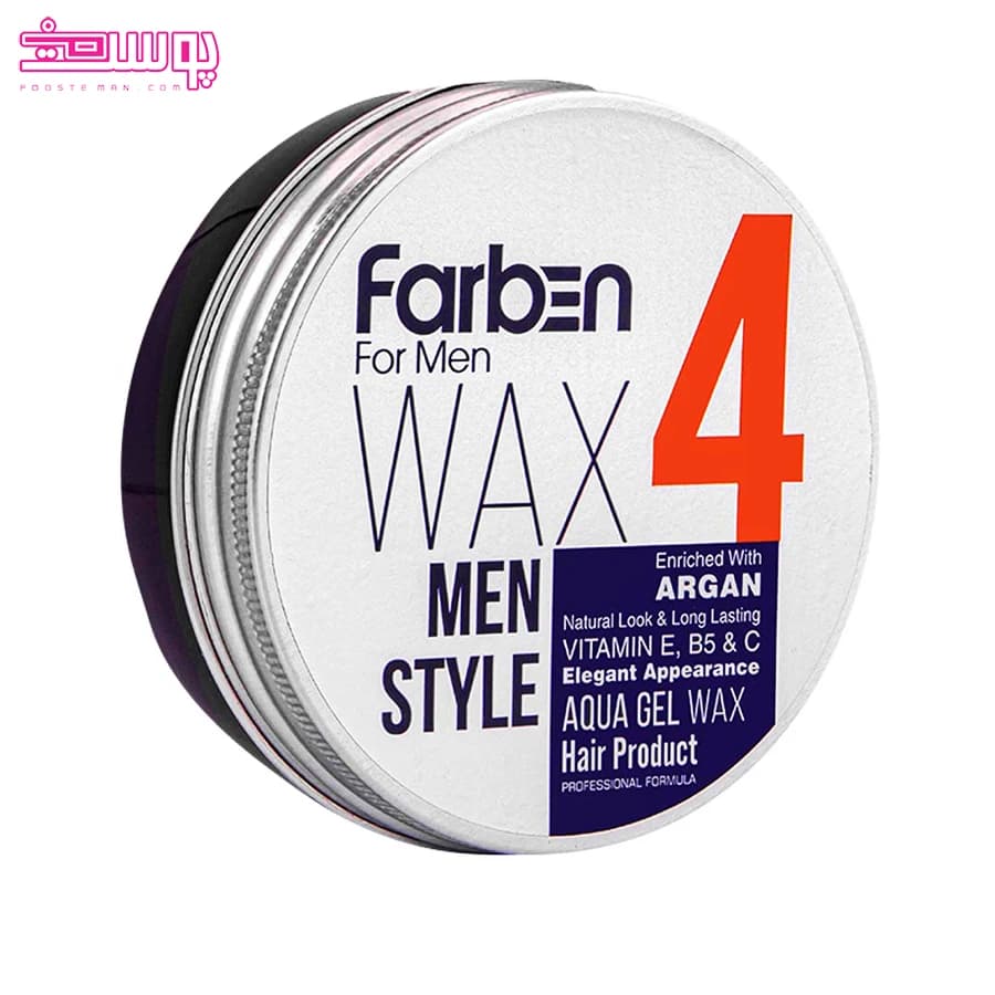 واکس موی قوی مردانه فاربن شماره 4 حجم 150ml