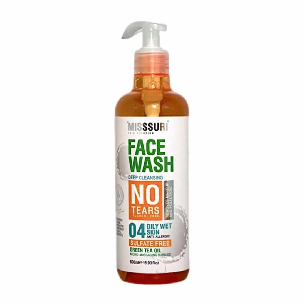 ژل شستشو صورت پوست چرب میسوری حجم 500ml — تصویر ۶
