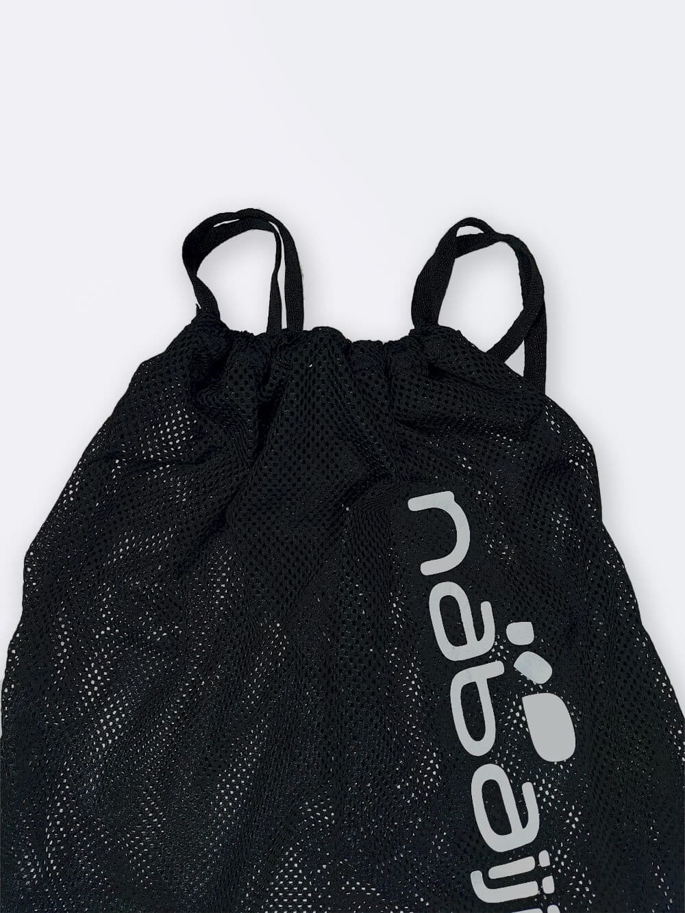 مش بگ ( mesh bag ) توری مشکی برای خشک شدن سریع وسایل استخر ، ساحل و دریا نابایجی ( Nabaiji ) — تصویر ۶