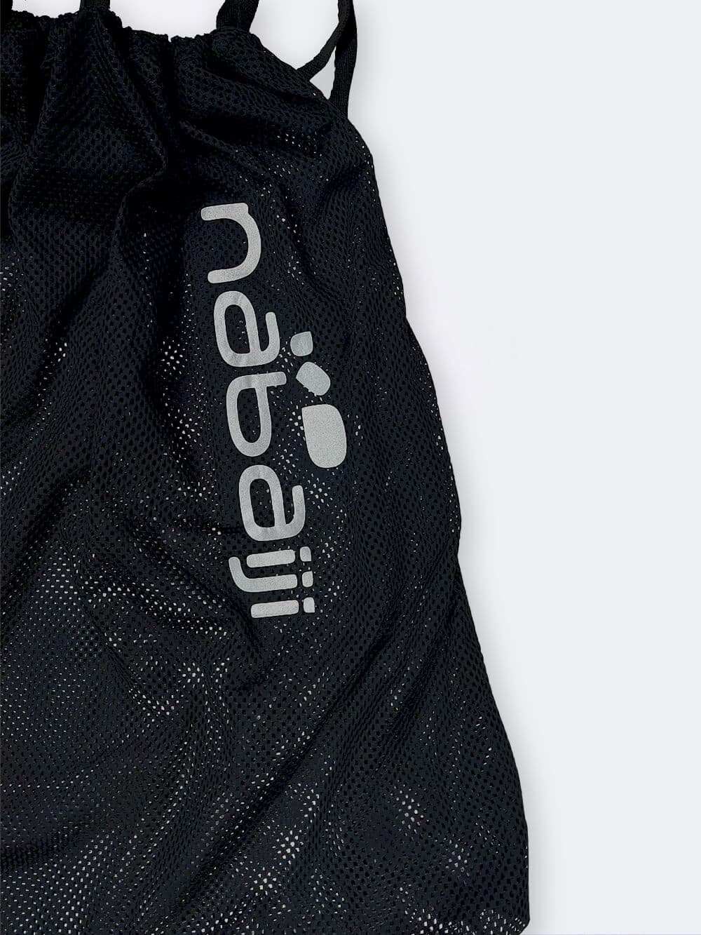 مش بگ ( mesh bag ) توری مشکی برای خشک شدن سریع وسایل استخر ، ساحل و دریا نابایجی ( Nabaiji ) — تصویر ۸