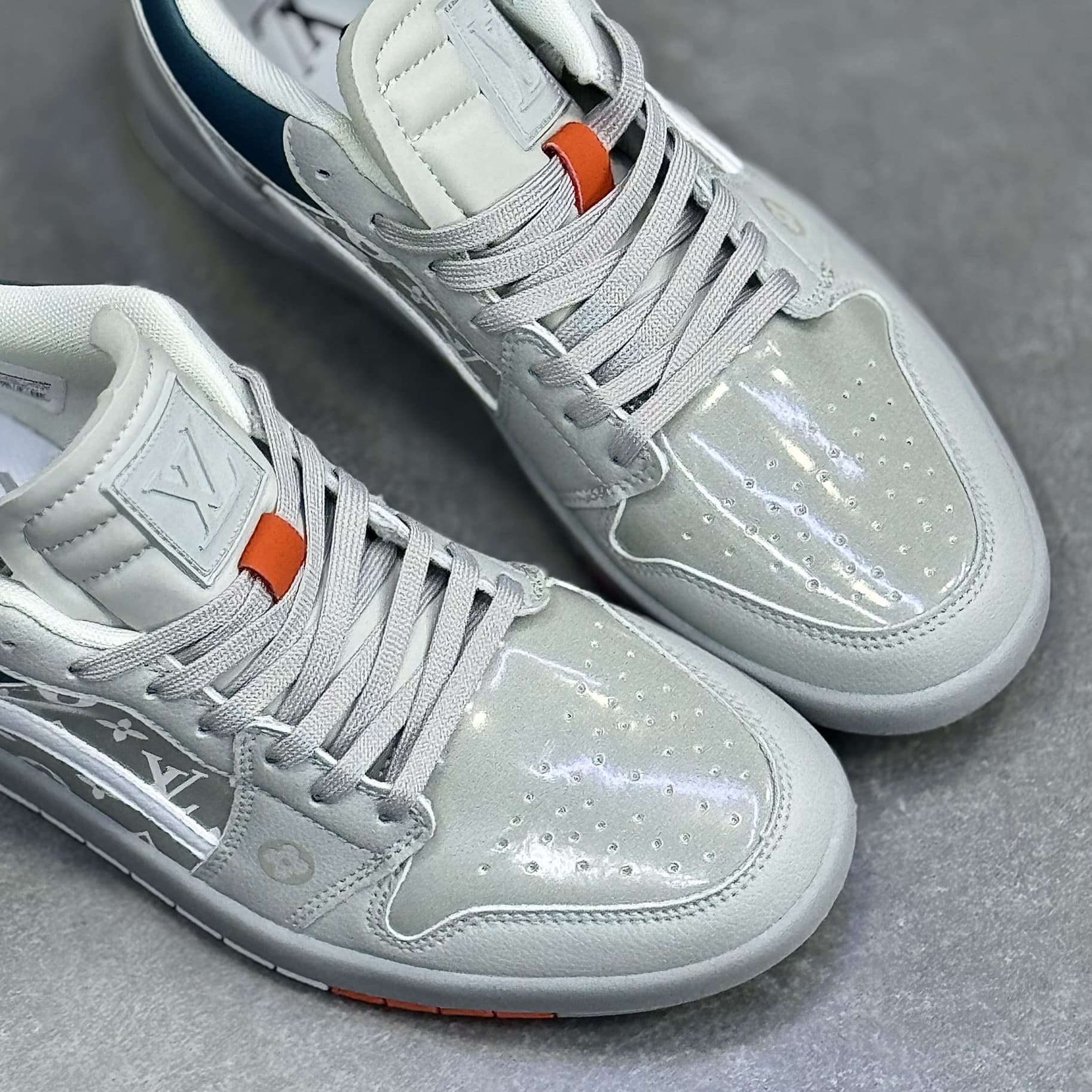 کفش نایک جردن وان لو لویی ویتون Nike Air Jordan 1 Low Louis Vuitton — تصویر ۳