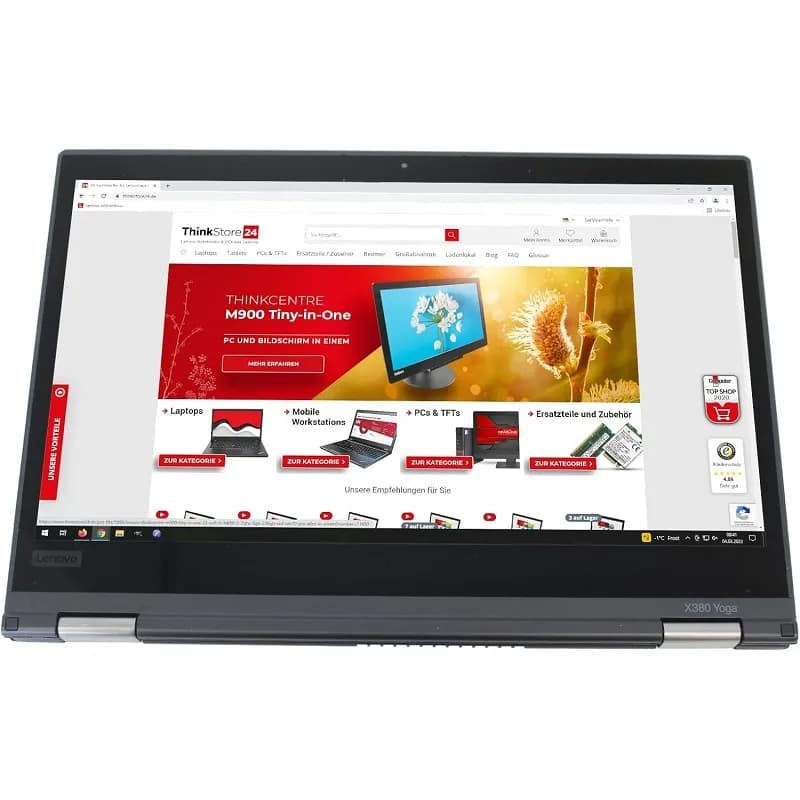 لپ تاپ استوک لنوو ThinkPad X380 Yoga | i5 8350U | 8GB | 256GB + قلم و سیمکارت