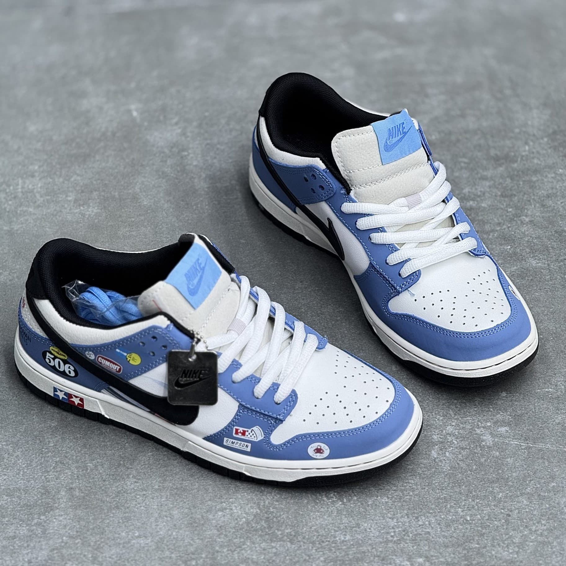 کفش نایک اس بی دانک لو ماشینی Nike SB Dunk Low Racing Edition — تصویر ۳