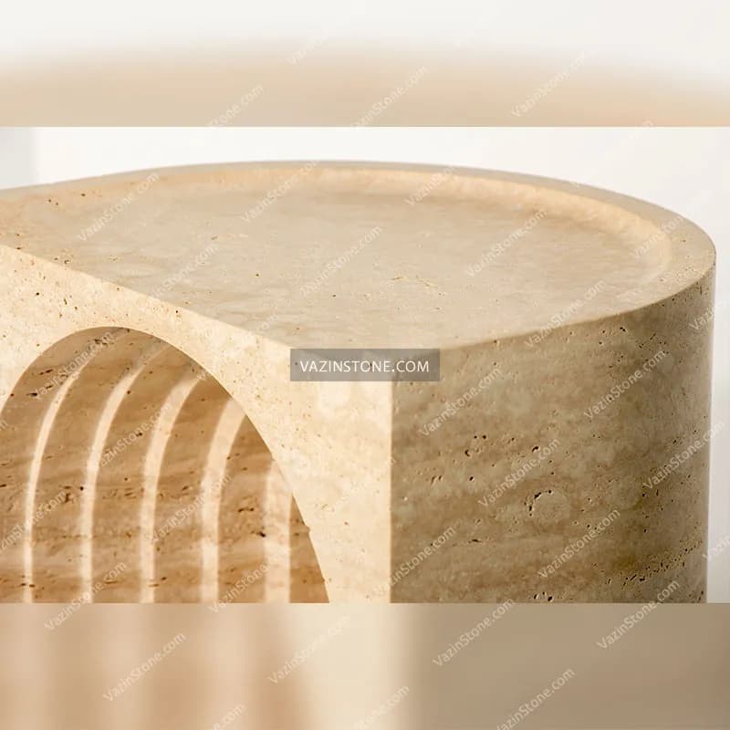 میز عسلی سنگی لومیستا — تصویر ۴