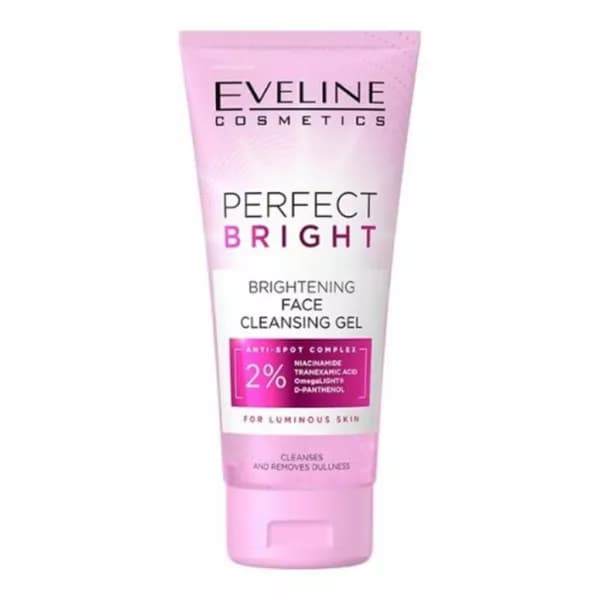 ژل شستشوی روشن کننده و ضد لک اولاین 150 میل مناسب انواع پوست Perfect Bright
