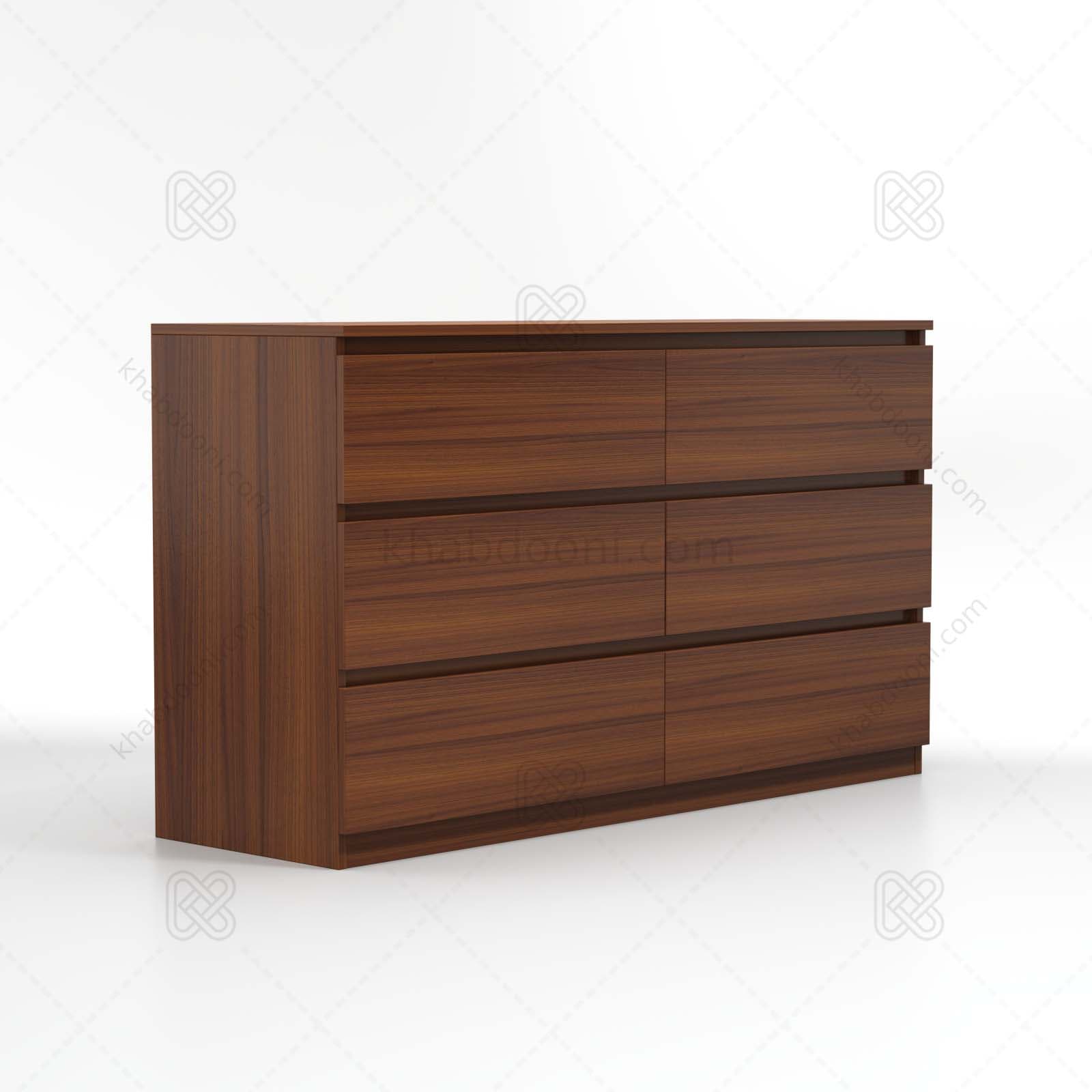 دراور شش کشو طرح IKEA-طول 130