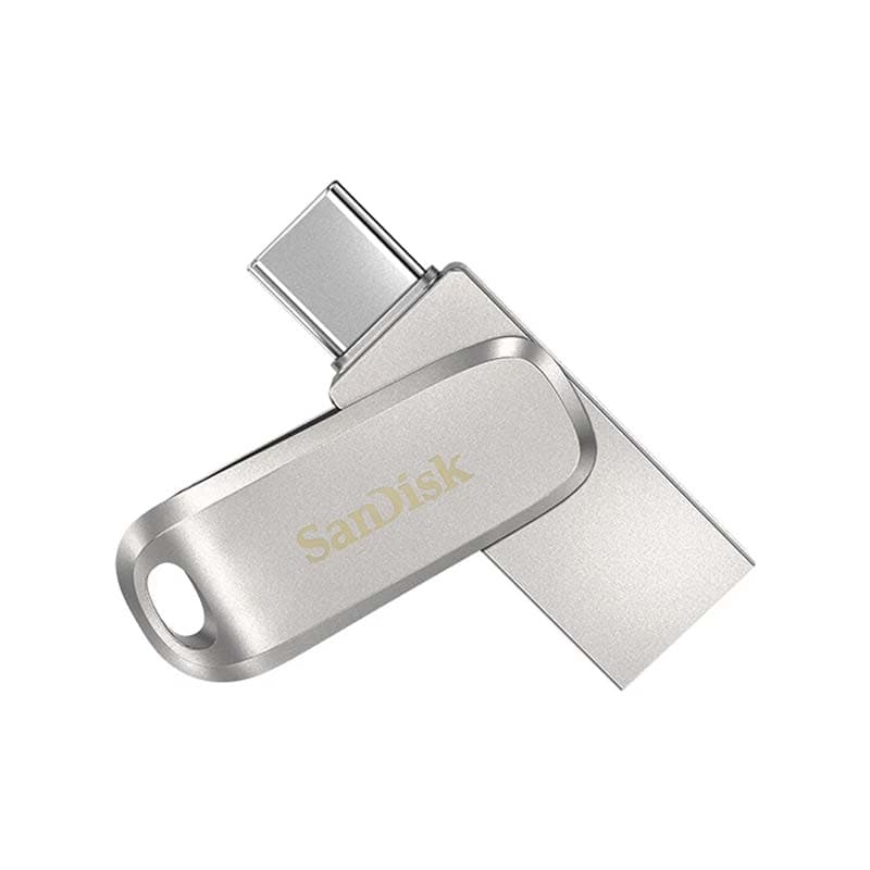 فلش مموری سن دیسک مدل Dual Drive Luxe USB Type C ظرفیت 1 ترابایت