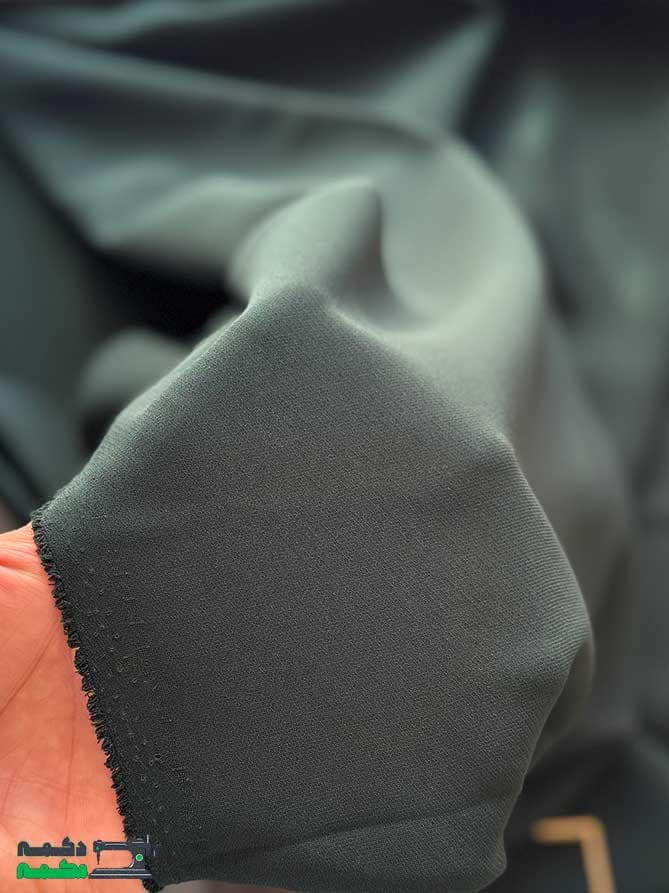 پارچه کرپ کنزو یشمی — تصویر ۳