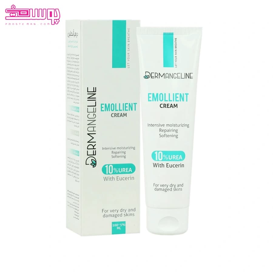 کرم نرم کننده اوسرین و اوره 10 درصد درم انجلین حجم 100ml — تصویر ۲