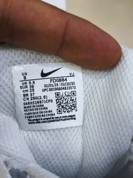 کفش نایک وی فایو کی ران مشکی Nike V5K Run Black — تصویر ۱۰