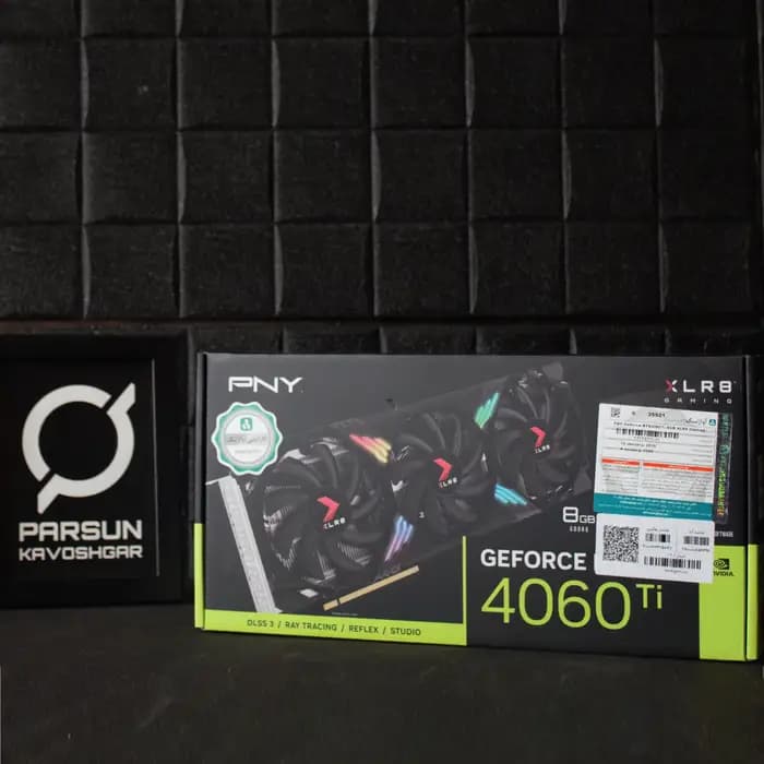 کارت گرافیک PNY Geforce RTX 4060 Ti 8GB XLR8 — تصویر ۲