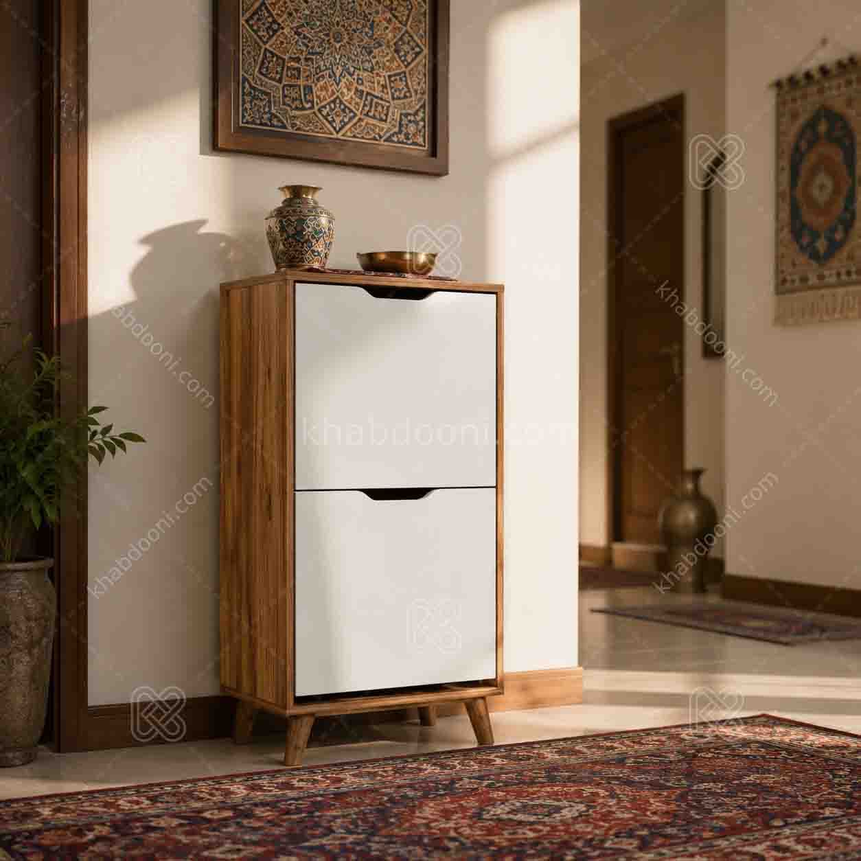 جاکفشی داشبوردی دو درب Elena – طول 50