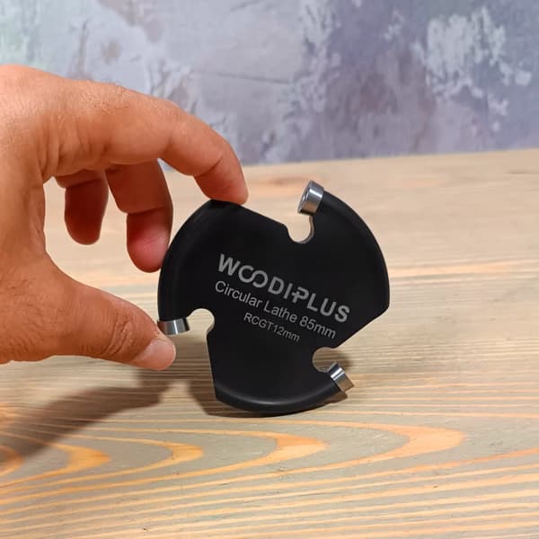 چوب ساب دیسکی الماسه تعویضی 85 میلیمتر 3 الماسه WOODIPLUS — تصویر ۲