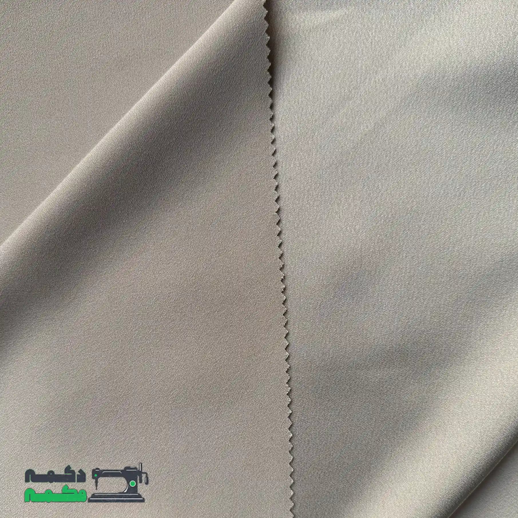 پارچه استات تسلا کره طوسی روشن