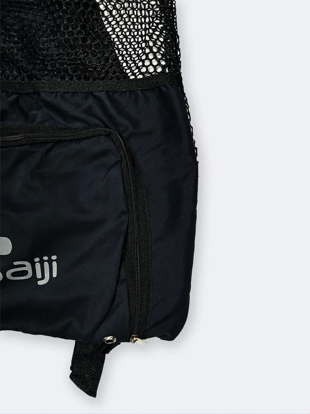 مش بگ ( mesh bag ) توری سرمه ای رنگ برای وسایل استخر ، ساحل و دریا برای خشک شدن سریع لوازم شنا نابایجی ( Nabaiji ) — تصویر ۷