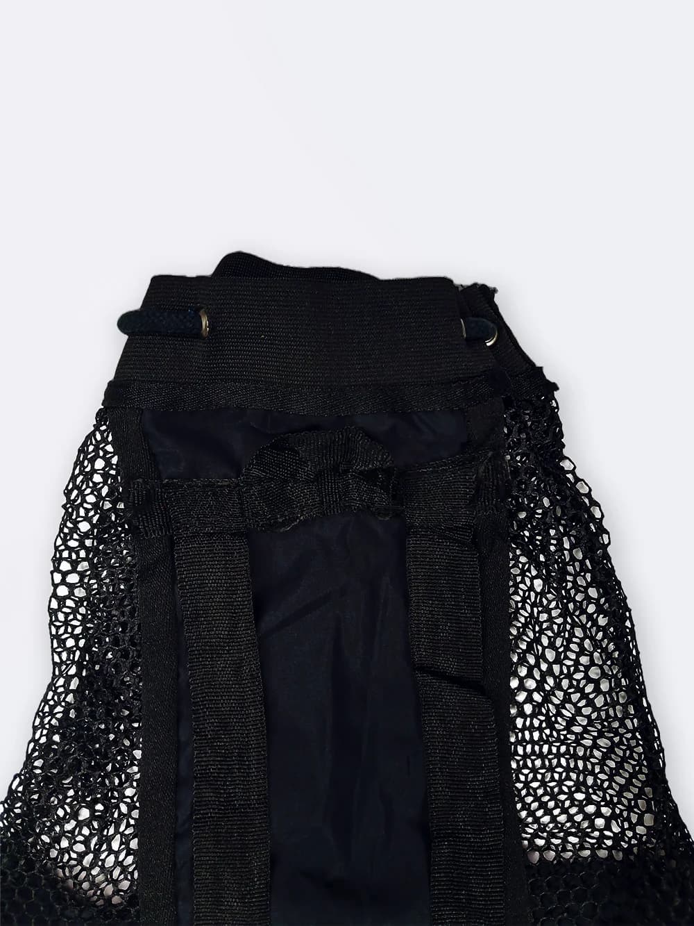 مش بگ ( mesh bag ) توری سرمه ای رنگ برای وسایل استخر ، ساحل و دریا برای خشک شدن سریع لوازم شنا نابایجی ( Nabaiji ) — تصویر ۴