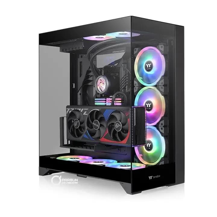 کیس کامپیوتر ترمالتیک Thermaltake CTE E550 TG Black