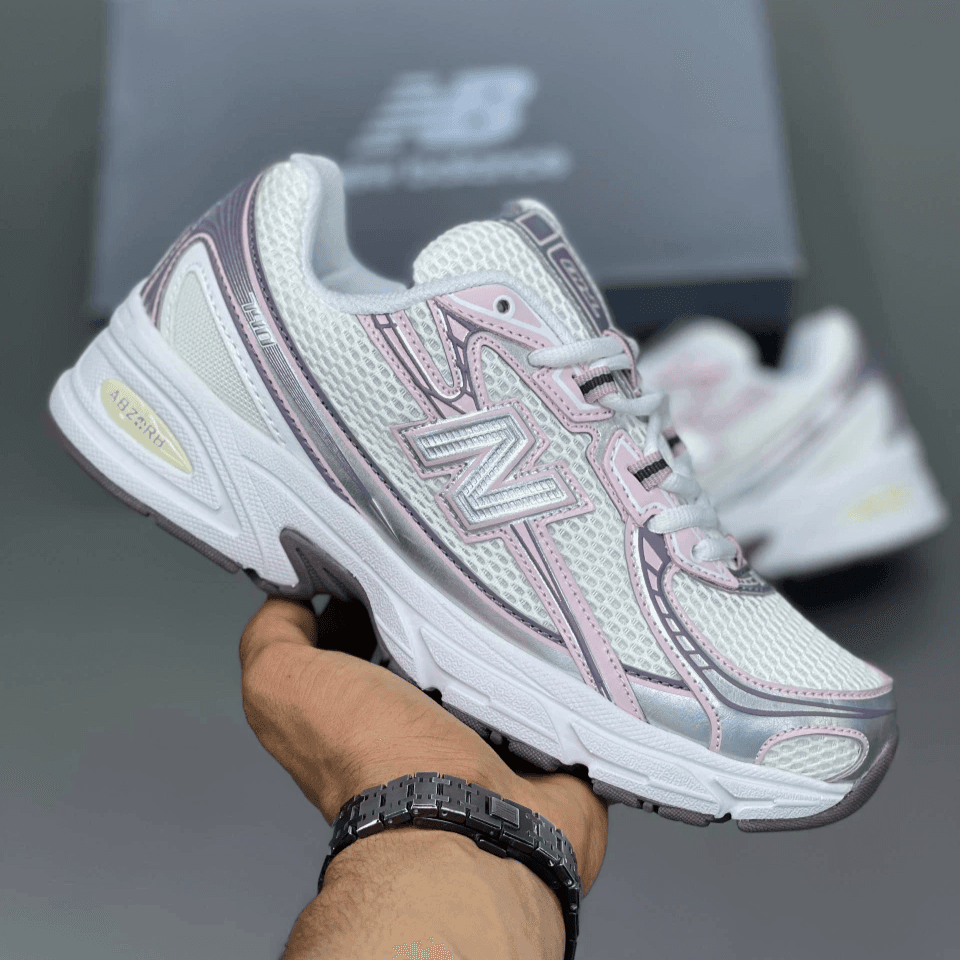 کفش نیوبالانس 740v2 نقره ای صورتی New Balance 740v2 Silver Pink — تصویر ۲