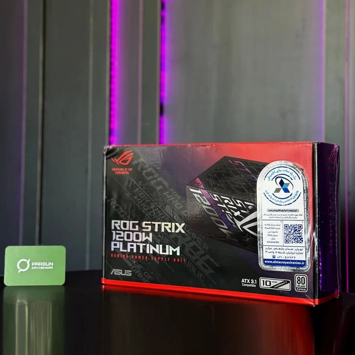 پاور ایسوس 1200 وات Asus ROG STRIX 1200W Platinum — تصویر ۲