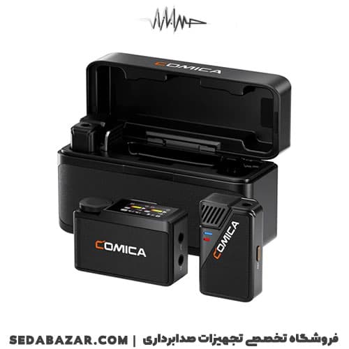 Comica Audio BooMax میکروفون یقه ای دو کاربره بی سیم