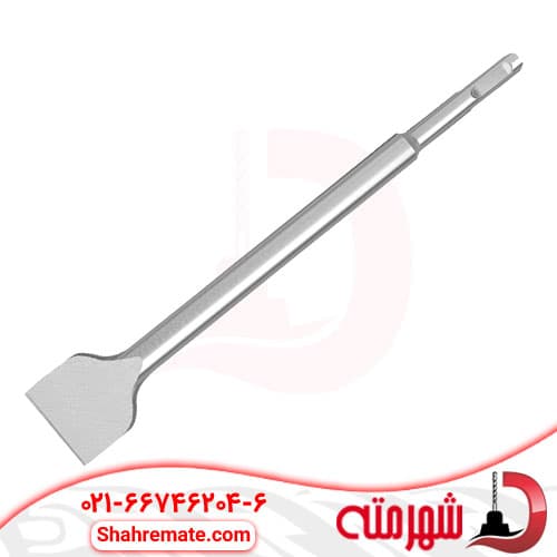 قلم چهار شیار نوک تخت کوتاه 50×250×14