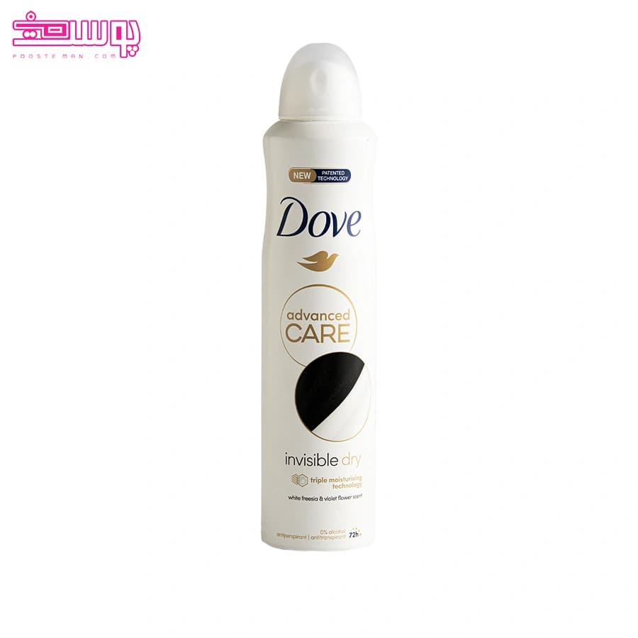 اسپری ضد تعریق اینویزیبل درای داو حجم 250ml